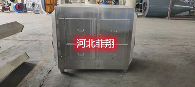 山西晉城10000風量活性炭吸附箱運行正常，經濟耐用